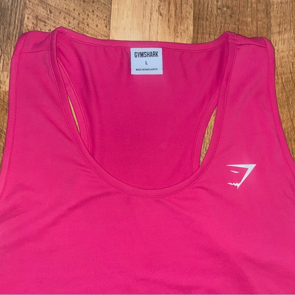 Gymshark Racerback Tank Top (Pink)